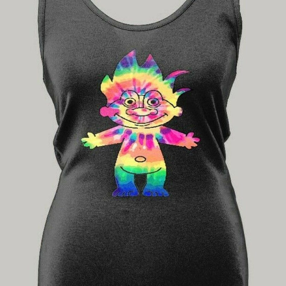 1980s BABIES TROLL RAINBOW CLASSIC LADIES TANK